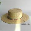 Cappello Estivo in Paglia Naturale Jazz Oversize Cappello Parasole Estivo Cappello da Sole per Uomo e Donna Cappello da Pesca