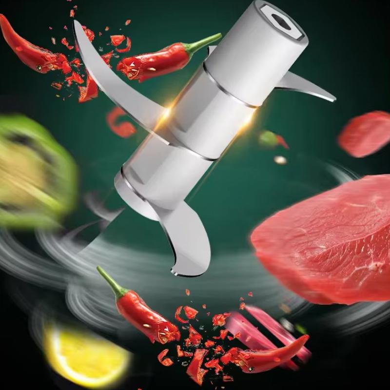 Fren Multifunctional Mini Electric Garlic Grinder Food Meat Chopper Type-c Rechargeable Complementary Food Grinder Machine