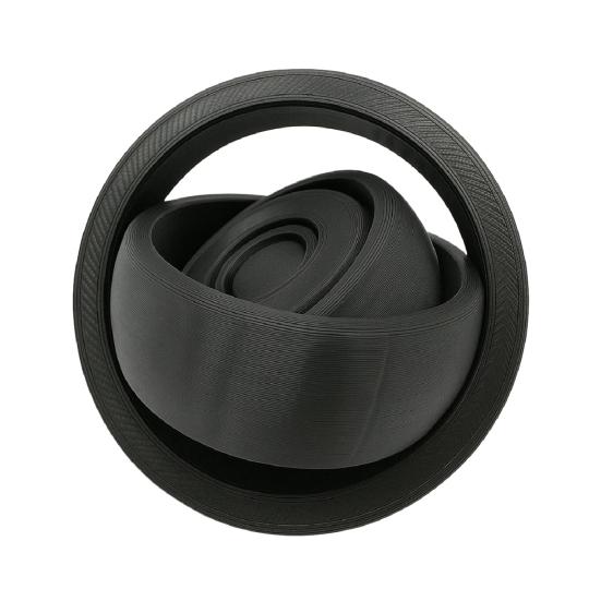 Fidget prsten pro dospělé a teenagery, rotující antistresový spinner pro soustředění
