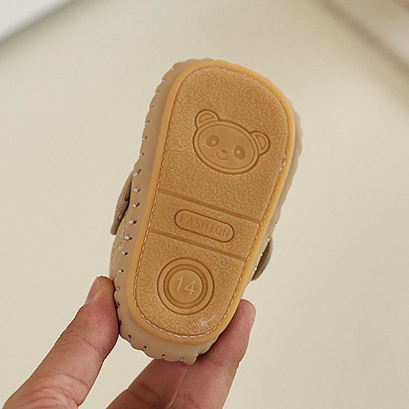 Infant Soft-Soled Beginner Shoes for Boys and Girls 0-1.5 Years Old, Walking Shoes for Spring and Autumn.
