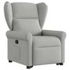 VidaXL Fauteuil inclinable gris nuage tissu 3303383