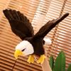 Simulation Weißkopfseeadler Vögel Plüsch Stofftiere Lustige Möwe Tier Cartoon Puppe Weiche Federn Spielzeug Hausdeko Geburtstagsgeschenk