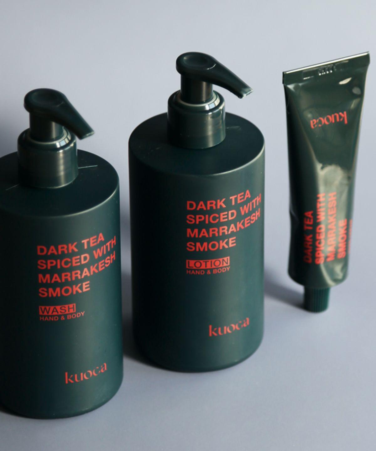[3-Piece Set] Dark Tea Hand & Body Wash + Lotion + Hand Cream