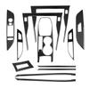 Peugeot 208 Interior Real Carbon Fiber Epoxy Resin Modification Kit Sticker