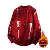 Suéter de punto suelto para hombre - Nuevo Otoño/Invierno 2025 Estilo de cuello redondo