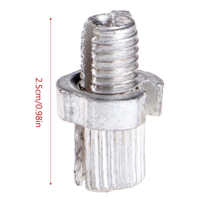 Cable Wire Adjuster Screw Bolts Set Aluminum Alloy for Motorcycle Mountain Bikes
