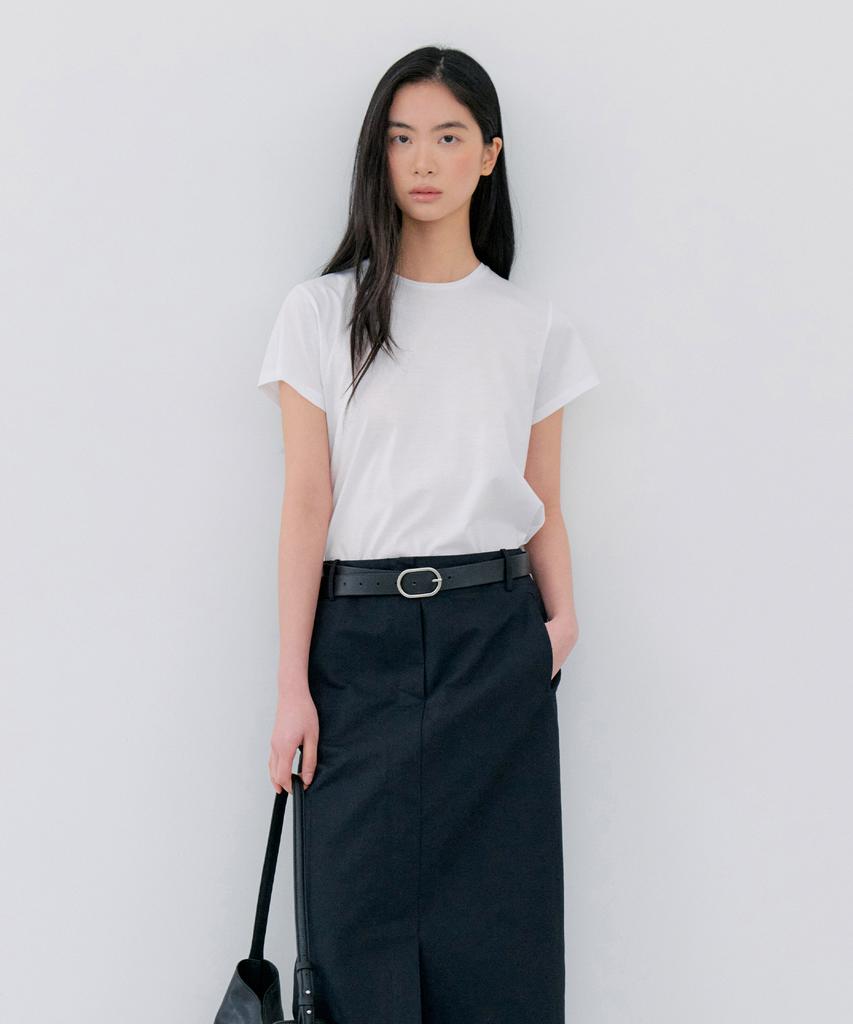 NOTIA Silket Cotton T-Shirts - White