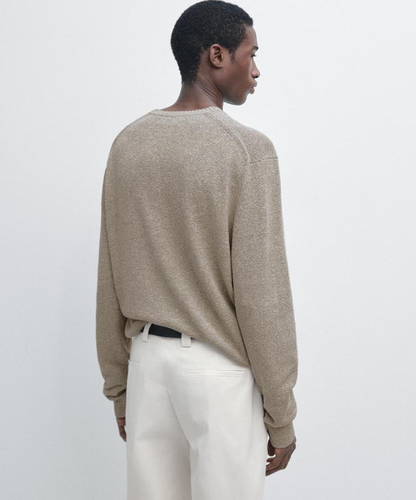 Masimodutti Merlin Cotton Linen Knit Sweater