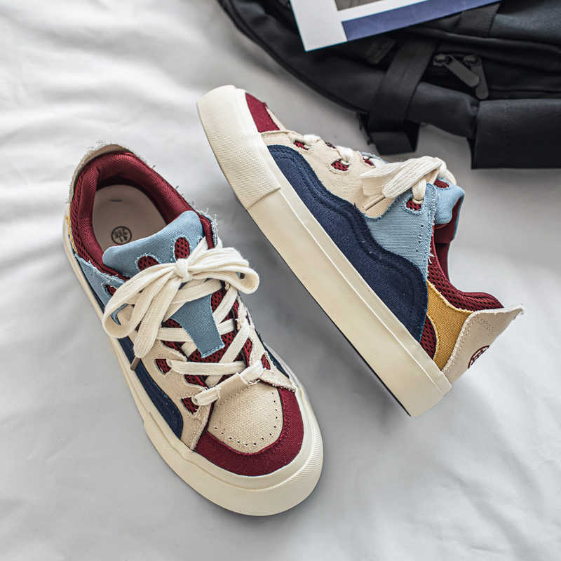 Thick-heeled Rubber Sole Mens Tennis Shoes Skateboarding Running Men's Tennis China Sneakers Sports Outings Top Comfort Buy