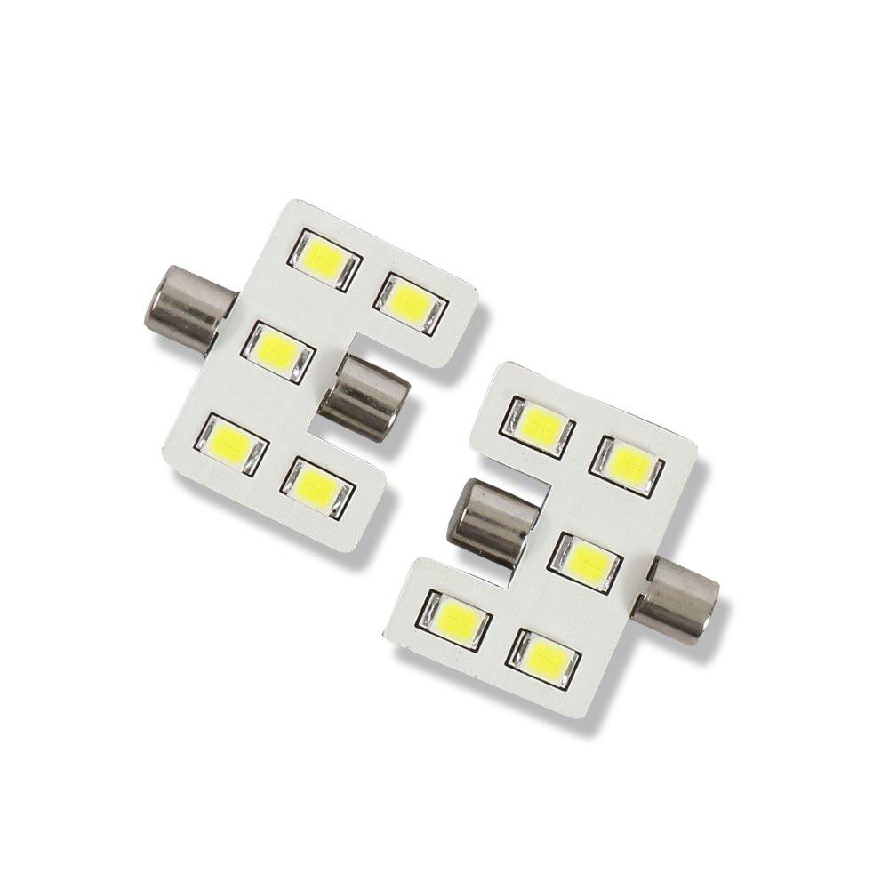 

ВАШ Elgrand E51 E52 Ексклюзивна SMD LED лампа для косметичного дзеркала T5 Фестон (Тип запобіжника) Набір лампочок з 2 штук E51-E52 [2] M