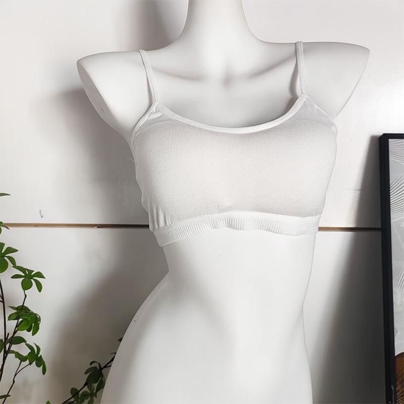 Girls bras gather, anti-sagging, no steel rims, sports underwear, beautiful back, opaque chest pads, comfortable chest wraps