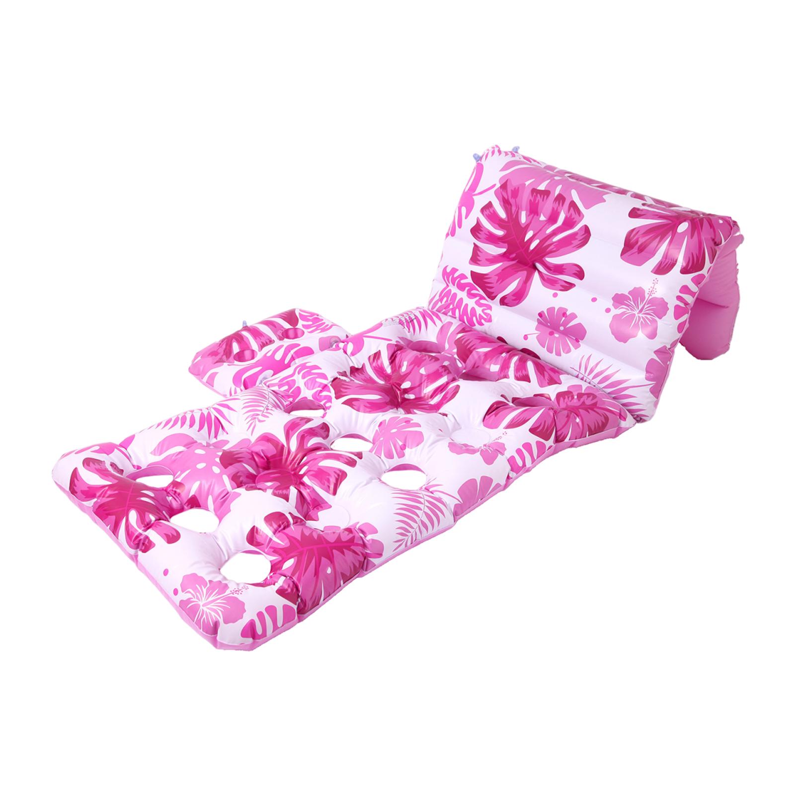 Inflatable Pool Floats 59 X 33Inch Floaties Rafts Large Pool Lounger Float for Swimming Pool Lake Beach Tanning Pool Floaties