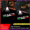 LUBTW1 2PCS For Alfa Romeo LOGO LED Car Door Welcome Light Projector Logo For Alfa159 Mito Stelvio Brera Spider Giulietta Giulia Romeo