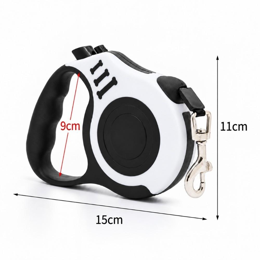 5M Multi Colors Pet Walking Leash Nylon Strap Cat Leash Bone Shape Leash  Pet Owner Use