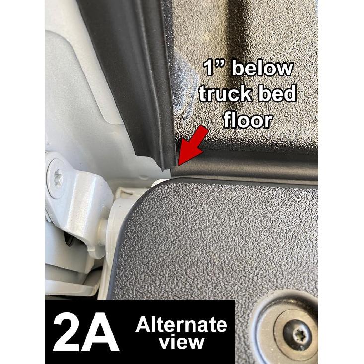 ESI Ultimate Tailgate Seal with Taper Seal for GMC Sierra with MultiPro Tailgate and Chevrolet Silverado with Multi-Flex Tailgate