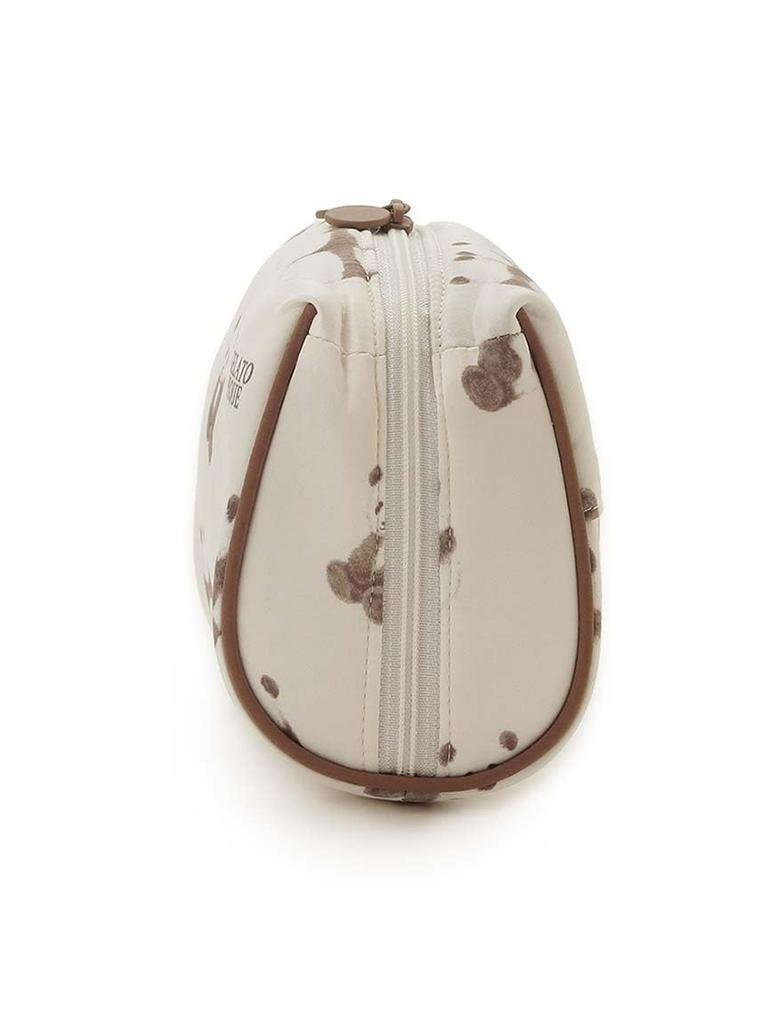 Panda print square pouch PWGB251644 OWHT [Gelato Pique]