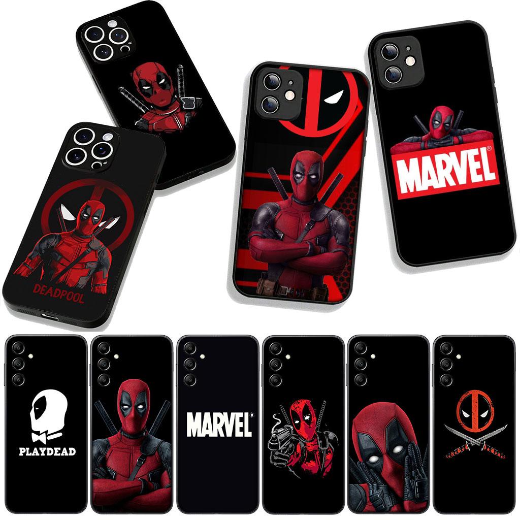Super Hero Marvel Deadpool Superhero Cover Phone Case for Xiaomi Redmi Note 14 12 13 ProPlus A4 A3 Pro Plus 12C 13C 14C 5G