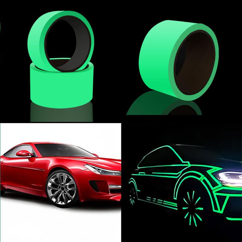 Leuchtband Leuchtband Grün Warnung Bodenlicht Lagerung Treppe Rutschfester Aufkleber Reflektierendes Fluoreszierendes Band