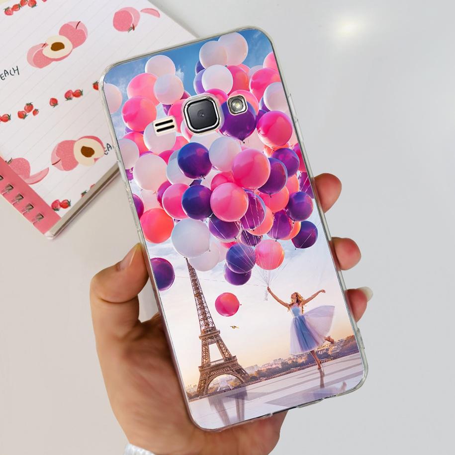 For Samsung J1 2016 Case SM-J120F Cover Fashion Marble Flower Soft Silicone Phone Cover For Samsung J1 Mini J105F J 1 2016 Funda