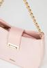 Borsa a tracolla da donna Wittchen, Rosa, Intrecciata, Polipropilene