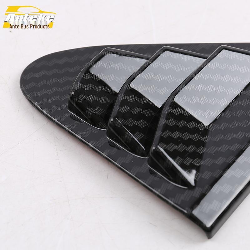 XT4 Rear Window Louver Side Anti-Scratch Stickers for 18 Models - Decorative Exterior Panel Accessory