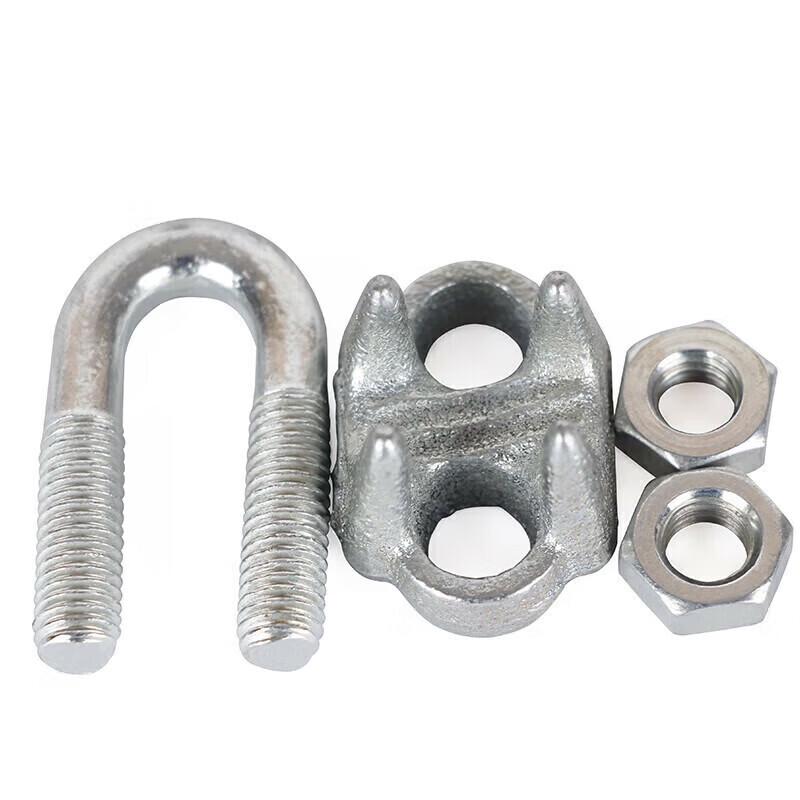 U-Type Galvanized Steel Wire Rope Clamp