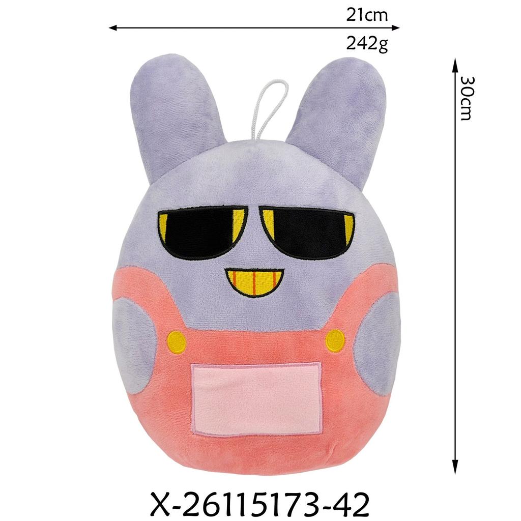 .The Amazing Digital Plush Toys Amazing Circus Clown Rabbit Plush Dolls Periphery Stuffed Toys Adults Gifts