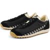 Kappa Retro Fabric Wrap Low-Top Casual Running Shoes Unisex sneaker Black K0CW5MM18-990