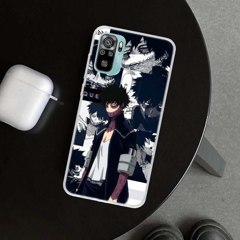 MHA Dabi Bnha Phone Case Cover for Xiaomi Redmi Note 15 14 13 12 11 Pro Plus 14S 12S 11S 11T 11E 10S 10 Customized Fundas Redmi