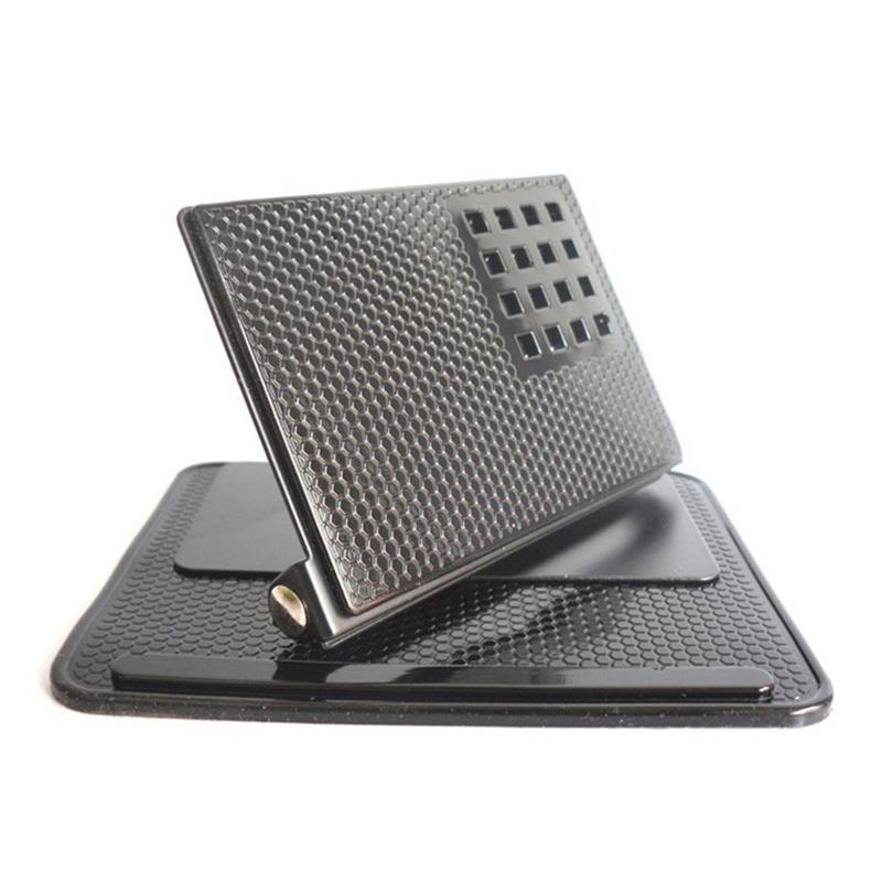 Silicone 360 Rotating Phone Holder Non-Slip Mat Automobile Dashboard Sticky Pad