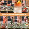 Hand Guard Multifunctional Vegetable Cutter Stainless Steel Food Grater Kitchen Slicer  for Potato