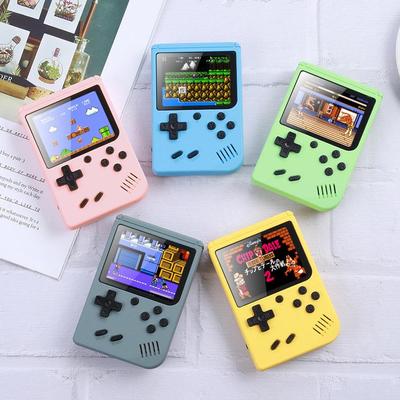 Classic Mini Handheld Game Console: 500-in-1 Retro Games for Kids and Students, Nostalgic Macaron Design