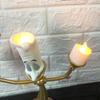 Beauty and the Beast Collection: Lumiere Candelabra & Cogsworth Pendulum Resin Table Clocks