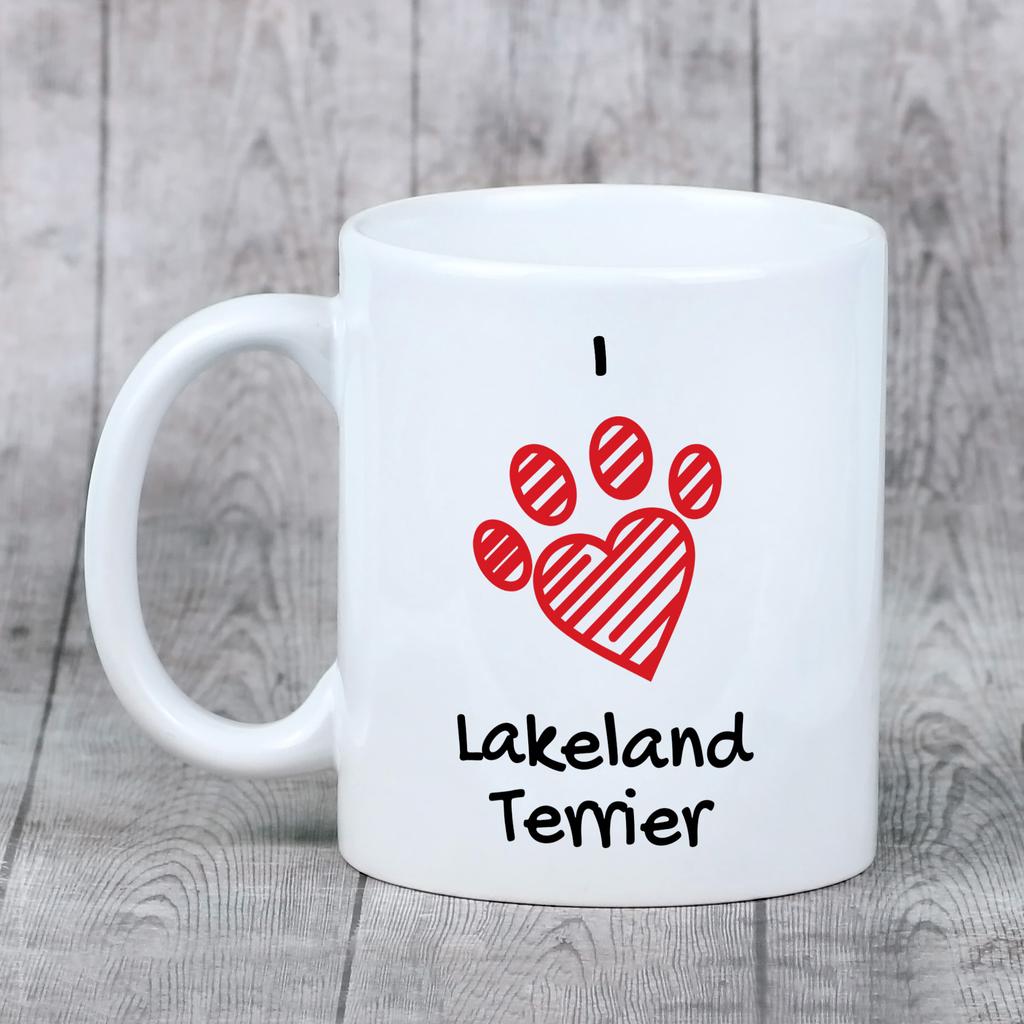 Lakeland Terrier - cup with a dog, cute cup with graphics, a gift with your photo from the Art-Dog brand