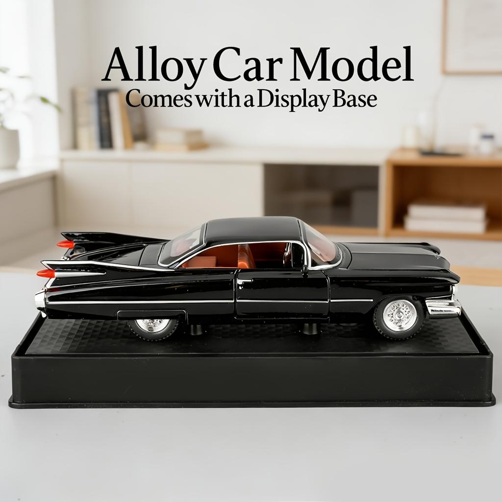 1:32 Scale 1959 Series 62 Die-Cast Alloy Model Collectible Display-Grade Static Toy Openable Doors Highly Detailed Desktop Decoration Gift
