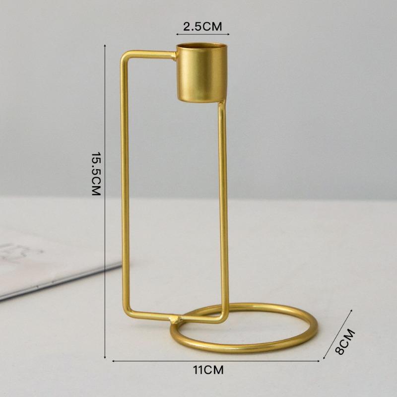 Home Candlestick OrnamentsRomantic Candlelight Dinner Props for Dining Tables Candle Bases