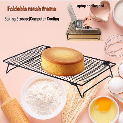 Cake Cooling & Bread Baking Rack with Computer Stand Functionality