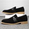 2025 Anti-velvet Cowhide Shoes Men's Business Leather Shoes British Trendy Leather Men's Shoes Fashion Casual Shoes 2025 Direct Sales