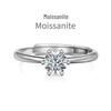 Stilvoller S925 Sterling Silber Ring für Mädchen - Leichter Luxus, Super Glänzend, Modern für den täglichen Gebrauch