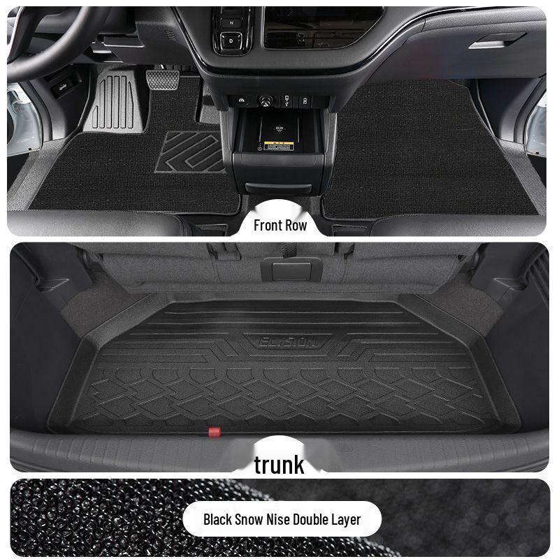 Honda Odyssey Floor Mats, Full Coverage, Models 15-26, Front Row TPE, EHEV Seven-Seater Special GAC