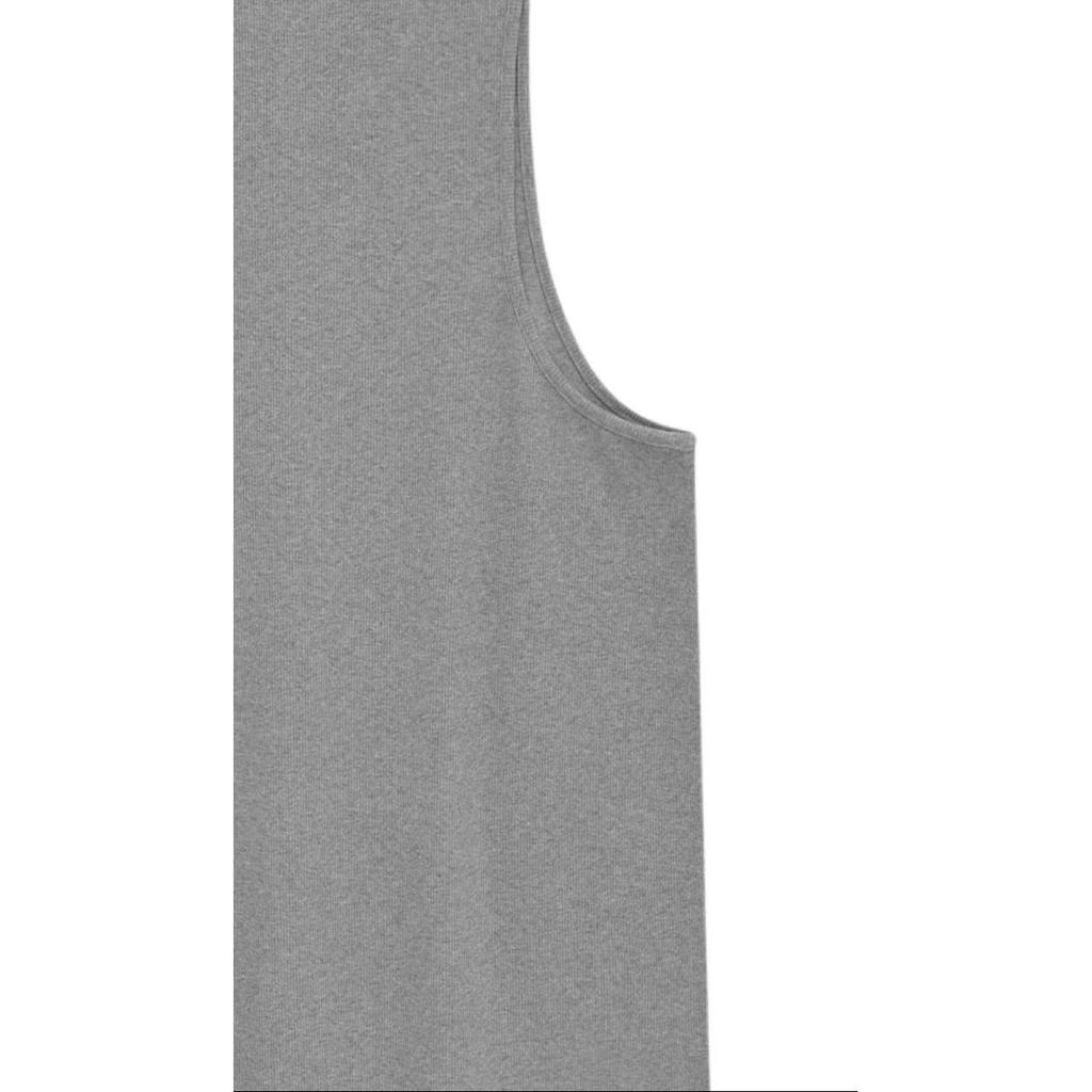 Fear of God Essentials Ribbed Tank Dark Heather Men Tops Grey 125BT244231F