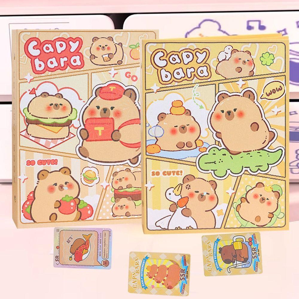 3-Inch Capybara Photo Album Cute Postcard Card Album  for Polaroid Photo Picture
