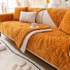 Thicken Plush Sofa Towel Universal Sofa Cover Non-Slip Couch Cover Sofa Towel for Living Room Modern Home Decor Cushion