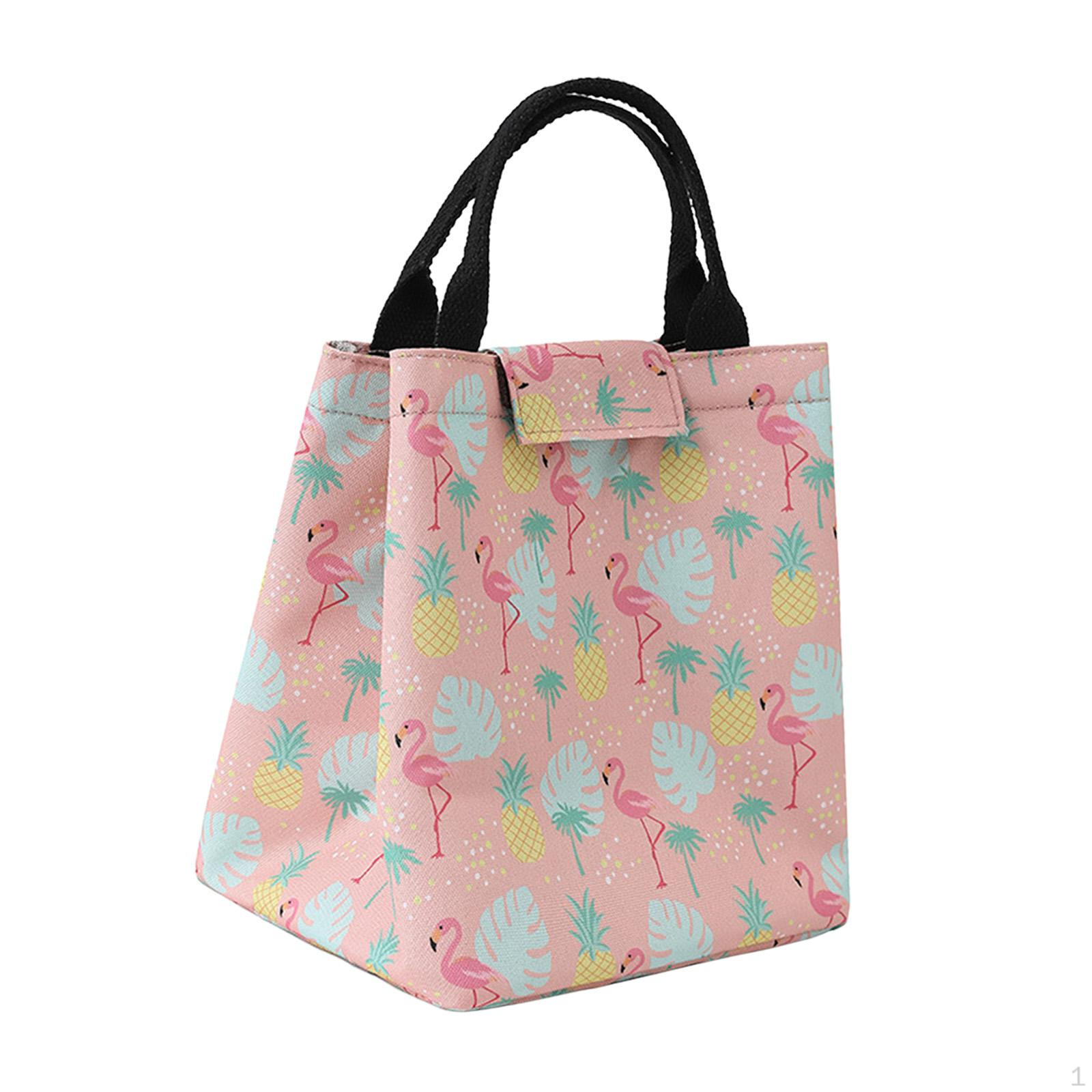 

Пищевая термосумка-контейнер для ланча с подогревом и двойными ручками Pink