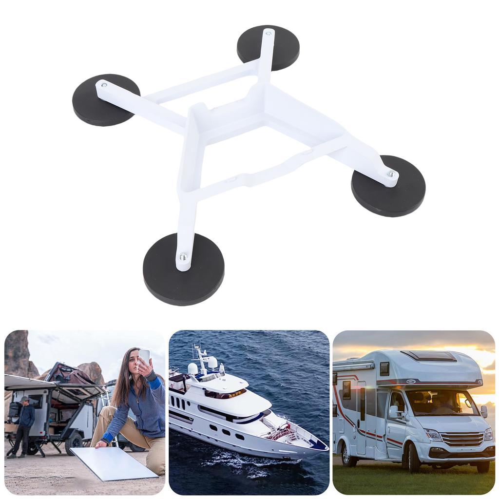 Magnetic Car Roof Mount 178lbs Aluminum Alloy Magnetic Quick Release Roof Mounting Rack for RV Trailer Camping Vehicle Truck Boat Yacht