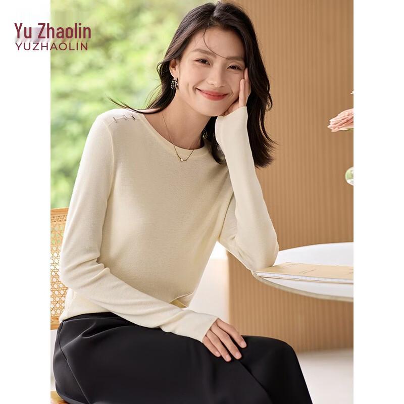 YUZHAOLIN Women s Crewneck Knit Sweater M