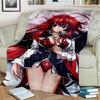 High School DxD Sexy Girl Cartoon Anime 3D Blanket,Soft Throw Blanket for Home Bedroom Bed Sofa Picnic Travel Cover Blanket Kids