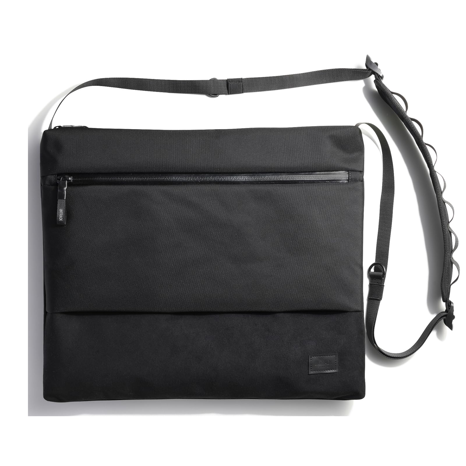 

ANTRAC Outdoor Shoulder Bag [M] Cordura Eco Fabric, Vegan Leather, A4 Size, 14.0-inch PC, Water-Repellent, 60053