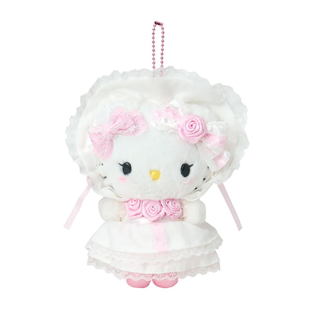 Sanrio Mascot Holder Hello Ages 6 and 009997 (White Frill) Kitty, Up,