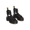 Dr. Martens Ricki Extra Tough Leather Soft Comfortable Thick Sole Fashion Sandals Unisex Sandals Black 30577001